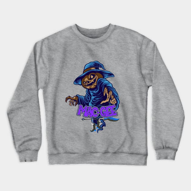 Macoween (Holiday Fun) Crewneck Sweatshirt by Punk Rap 